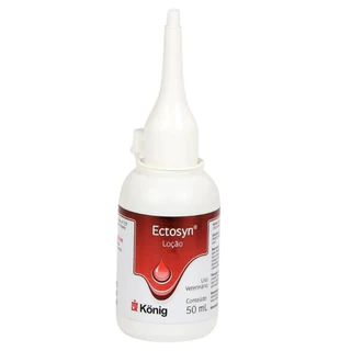 Ectosyn 50ml Loção Sarnicida para Cães König em Oferta na Shopee