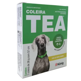 TEA 327 Coleira Antipulgas para Cães Grandes 38g König em Oferta na Shopee