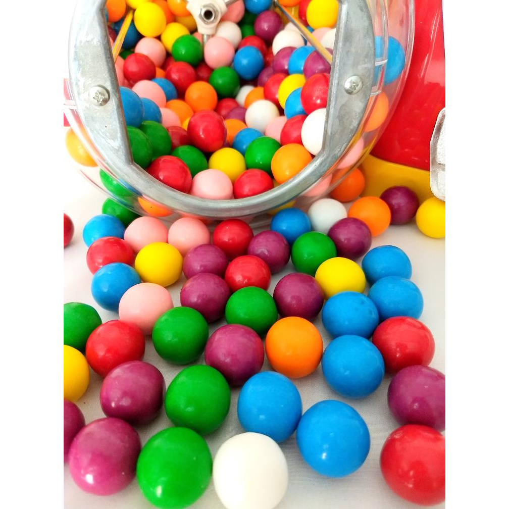 HEALEEP 150 peças de bolas coloridas de máquina de chiclete de