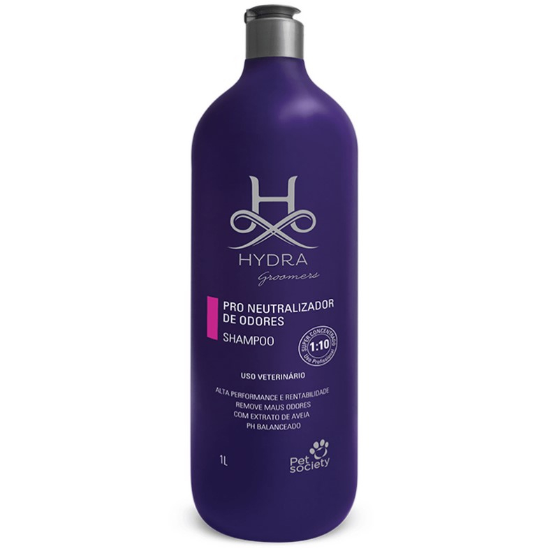 Hydra Groomers Pro Shampoo Neutralizador de Odores 1L Pet Society