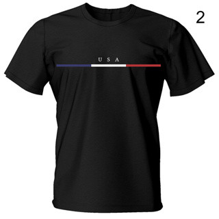 Camiseta Masculina Estampa USA Country Algodão 30.1 - Envio Imediato
