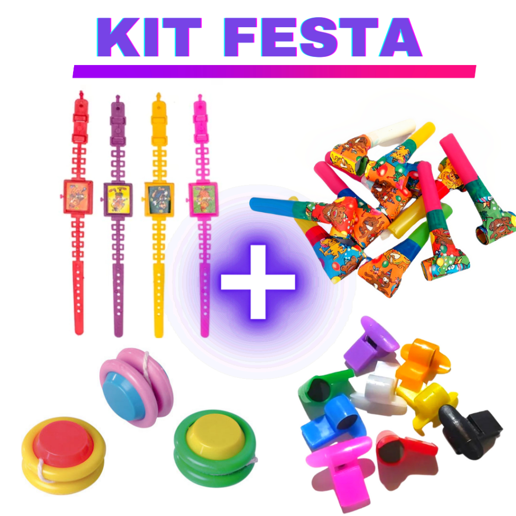 Kit 100 Mini Brinquedos Aniversário Festa Lembrancinha - Atacado ...
