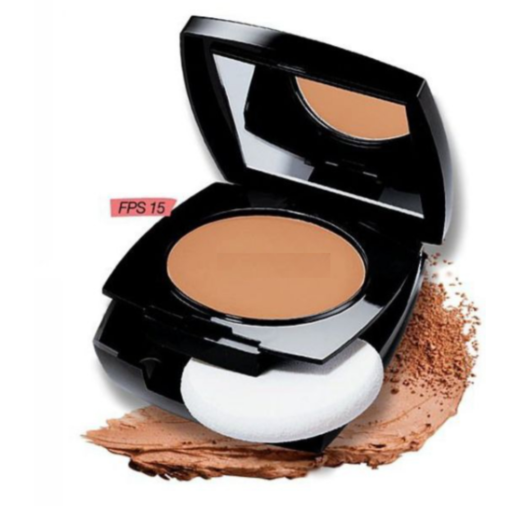 Avon Base Compacta 3 em 1, FPS 15, 9g - Efeito 3 em 1: Cobre como base ...