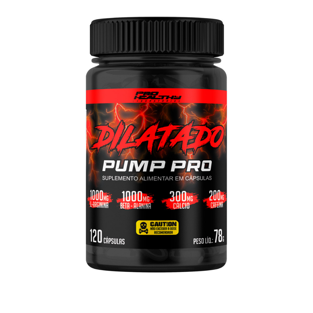 Pump Pro Dilatado - 120 Capsulas - Pro Healthy