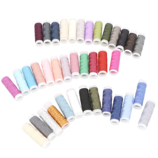 kit 30 carretéis de linhas coloridas costura , corte, ateliê , trabalhos manuais , artesanato