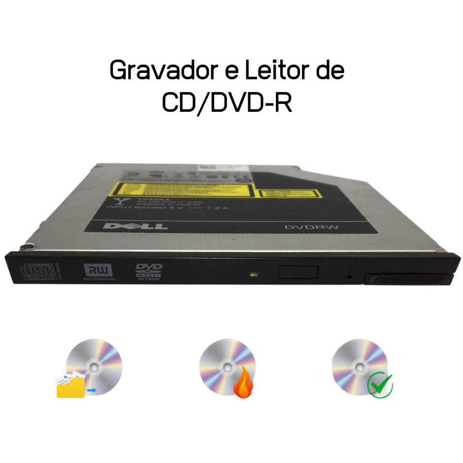 Gravador E Leitor De Dvd E Cd 24x E 48x Sata Pc Cpu Desktop
