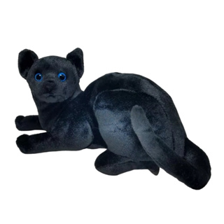 Pelúcia Gato Realista Siamês 30cm - Shoptoys Brinquedos e Colecionáveis
