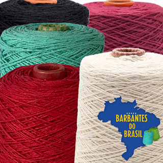 KIT 5 BARBANTES PARA CROCHÊ FIO 6 E FIO 8 600G O MAIOR DO MERCADO EM METROS 3kg DE BARBANTES DE ALTA QUALIDADE