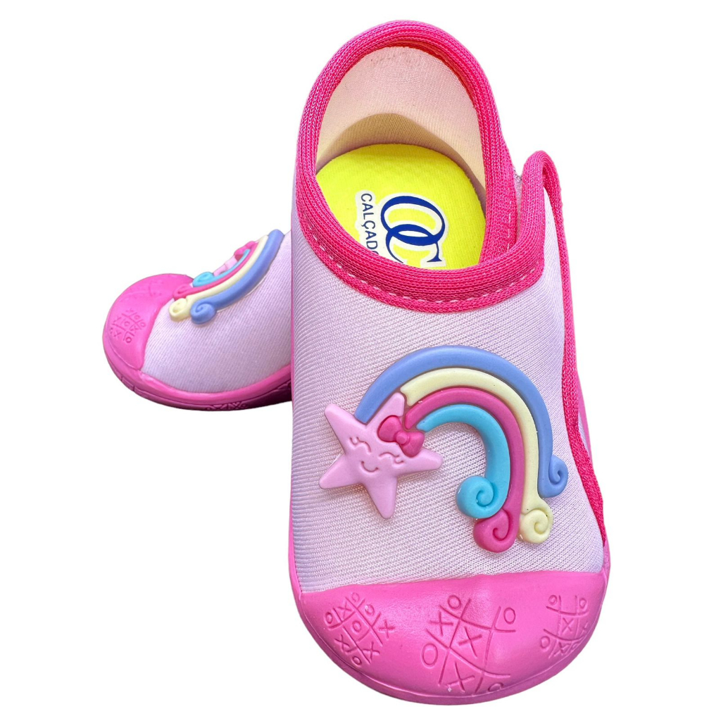 Tenis meia calce facil menina com velcro infantil confortavel Shopee