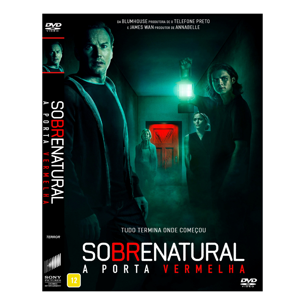 Dvd Filme: Sobrenatural - A Porta Vermelha (2023) Dublado E Legendado |  Shopee Brasil