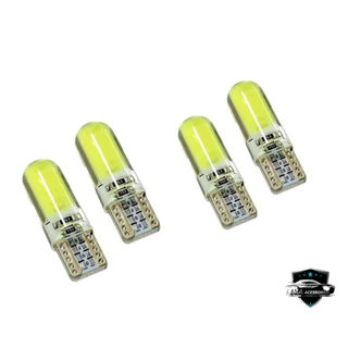 4 Unidades LED Forte silicone T10 8500K Qualidade Top