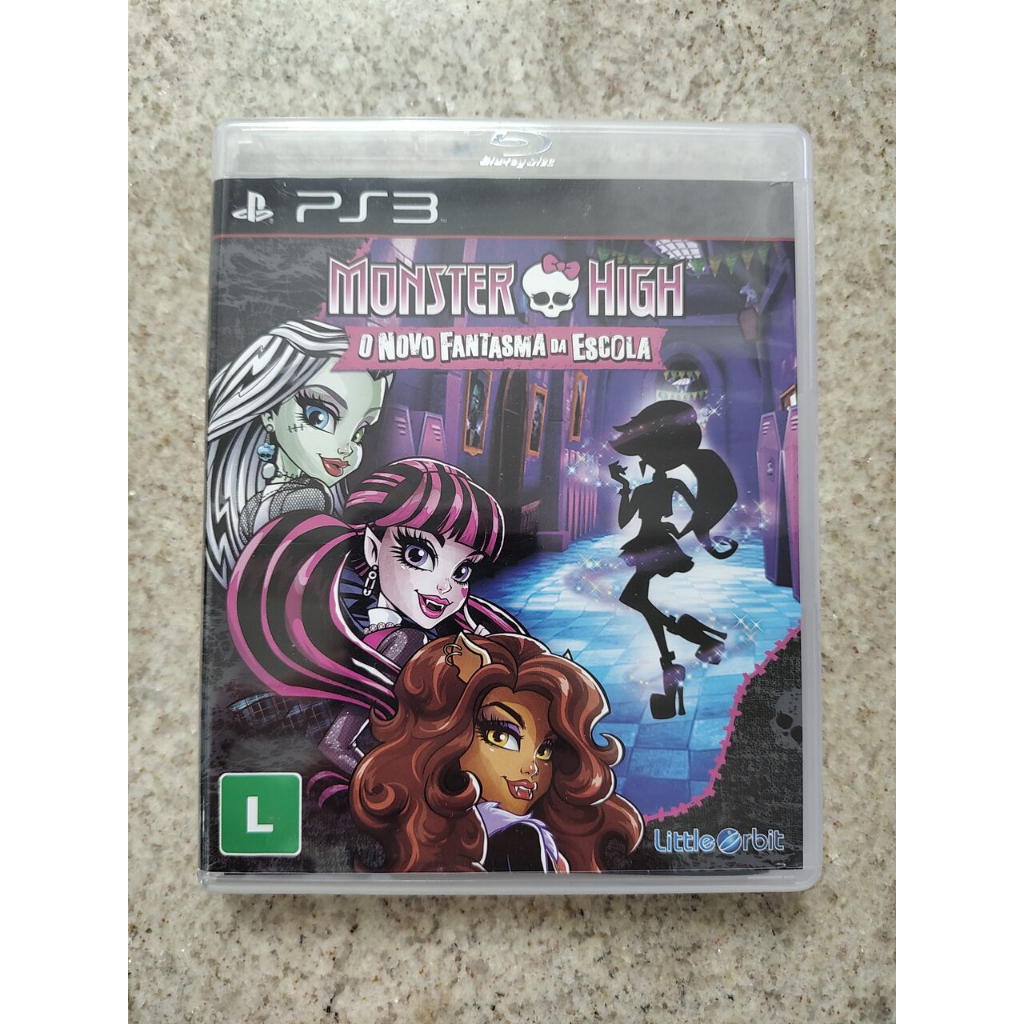 Jogo Monster High O Novo Fantasma da Escola PS3-Litlle em Promoção