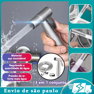 Ducha Higiênica 100% Metal 1/4 De Volta C 70 Gatilho Metal