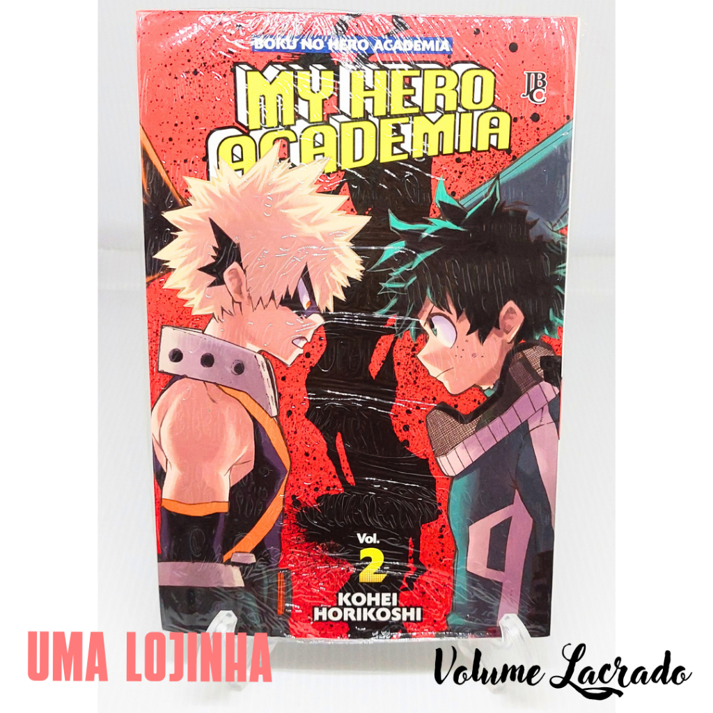 Capas do DVD/BD de My Hero Academia: Two Heroes