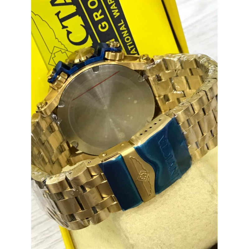 Relógio Invicta Reserve Venom Hybrid 27791 Azul Gold 18k | Shopee