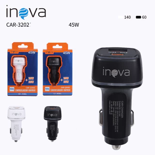 Carregador veicular Turbo USB Tipo C PD 45w Para Carro Carregador De Carro Tipo C PD De Carregamento Rápido