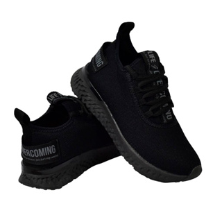 Tênis confortável de malha respirável feminino e masculino casual e esportivo