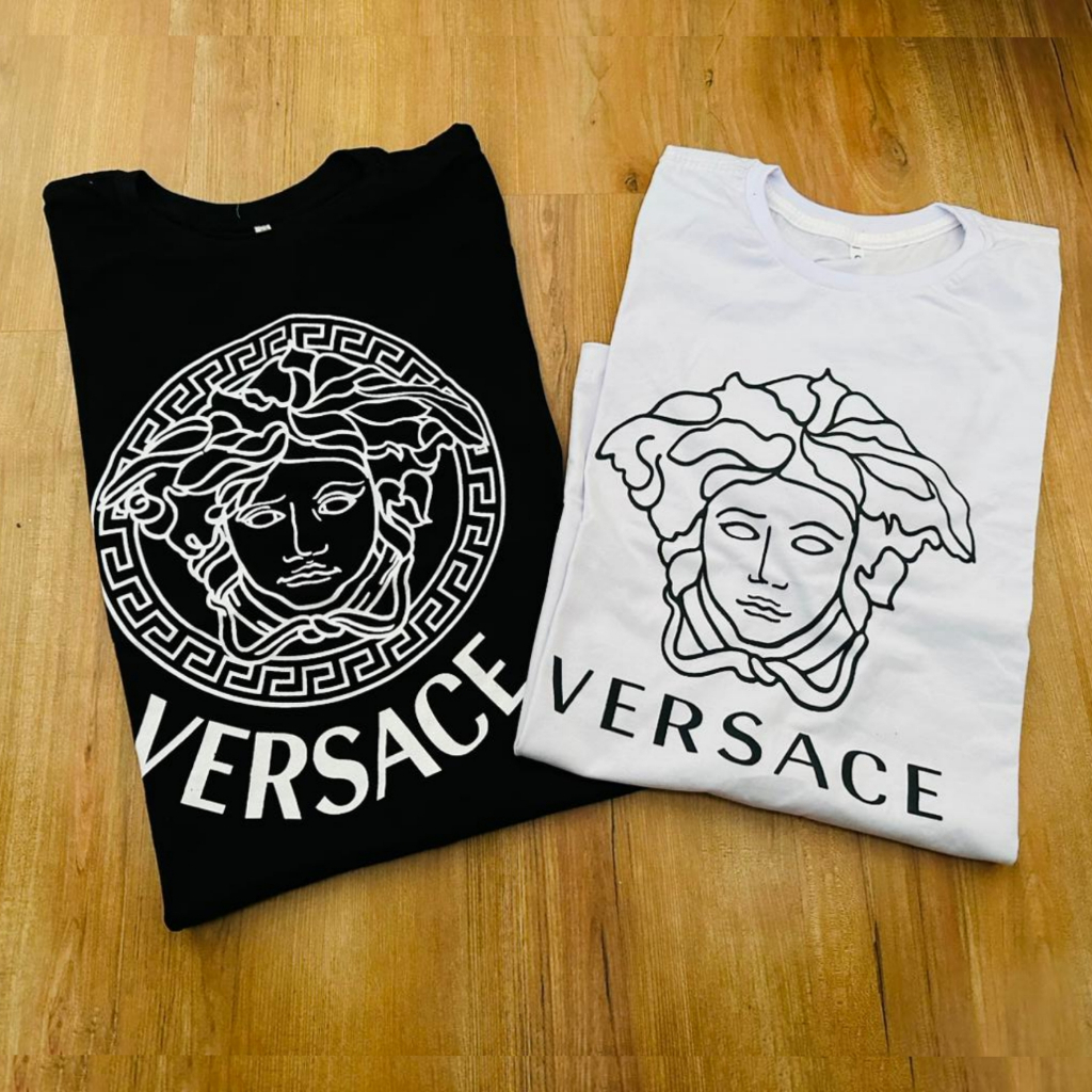 Camiseta basica online versace