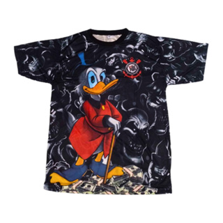 Camiseta Mandrake Pato Donald Tio Patinhas Favela Padre