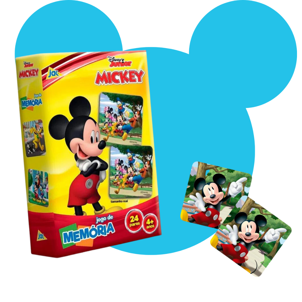 Jogo Da Memória - A Casa Do Mickey Mouse - MP Brinquedos