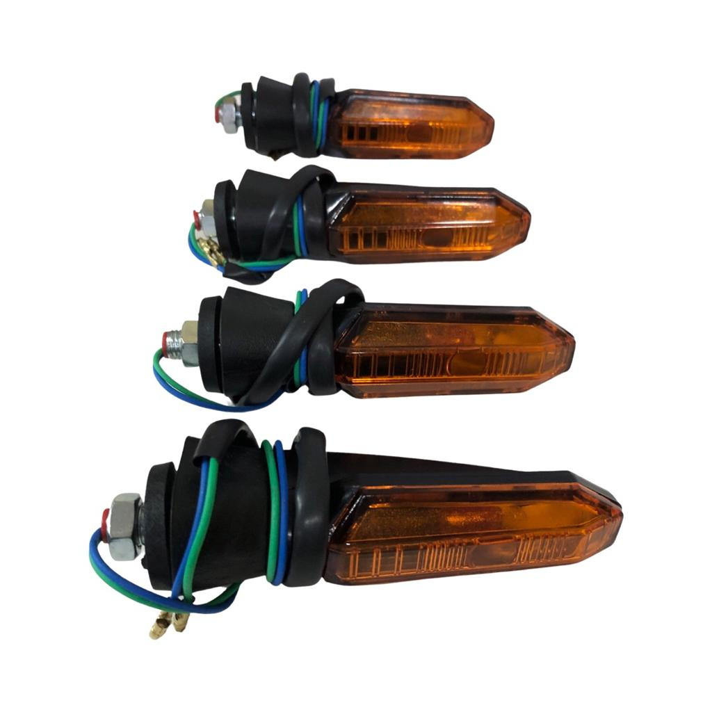 Pisca Universal Adaptavel Lampada Ambar
