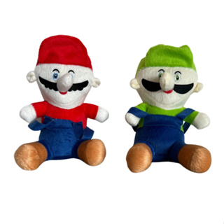 Pelúcia Personagens Turma do Mario Bros Video Game Bonecos Luigi Koopa  Cogumelo Toad Yoshi