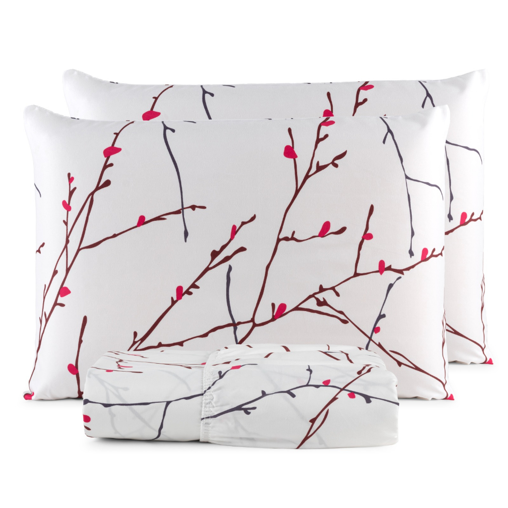 Jogo De Lençol Casal Queen Box 3 Peças Toque Aveludado 200 Fios Micropercal