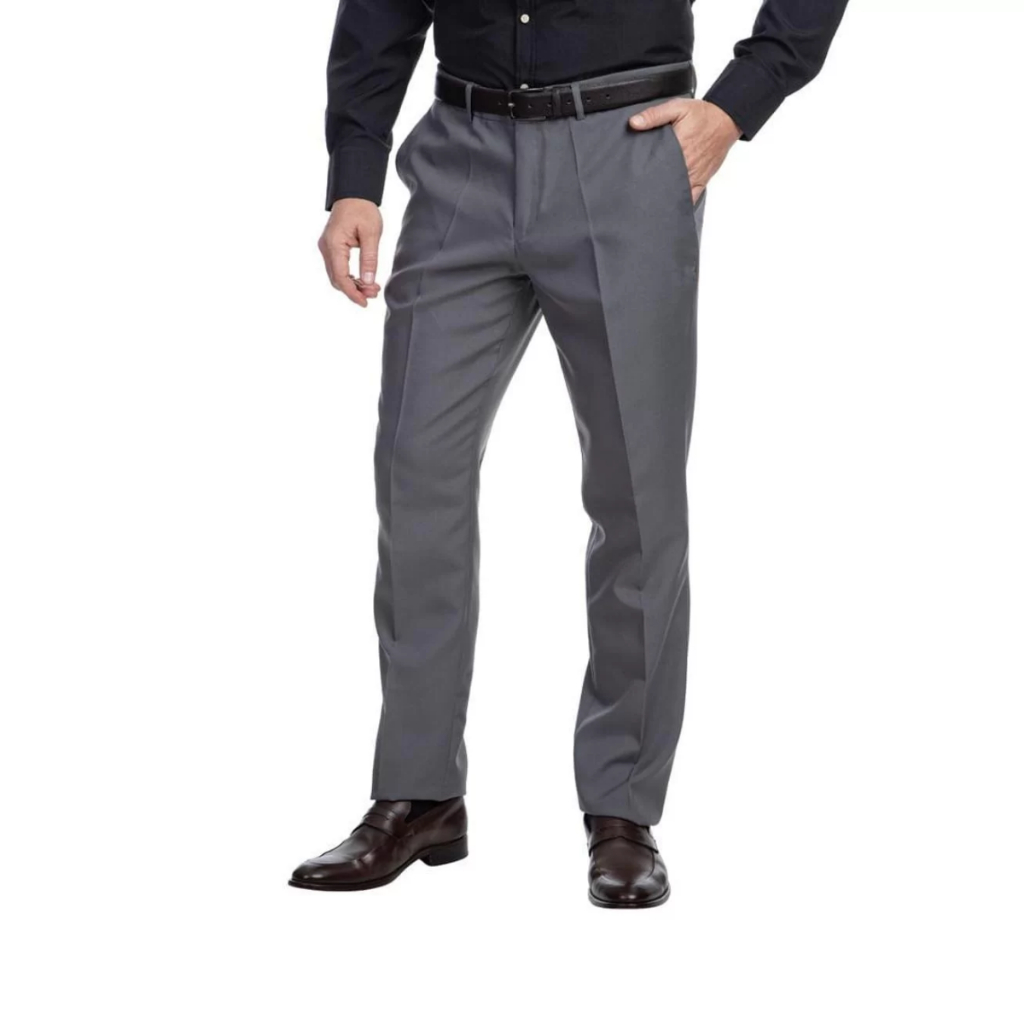 Calça Oxford LD Cinza Escuro Cinza Chumbo Mega Promoção De Fábrica!