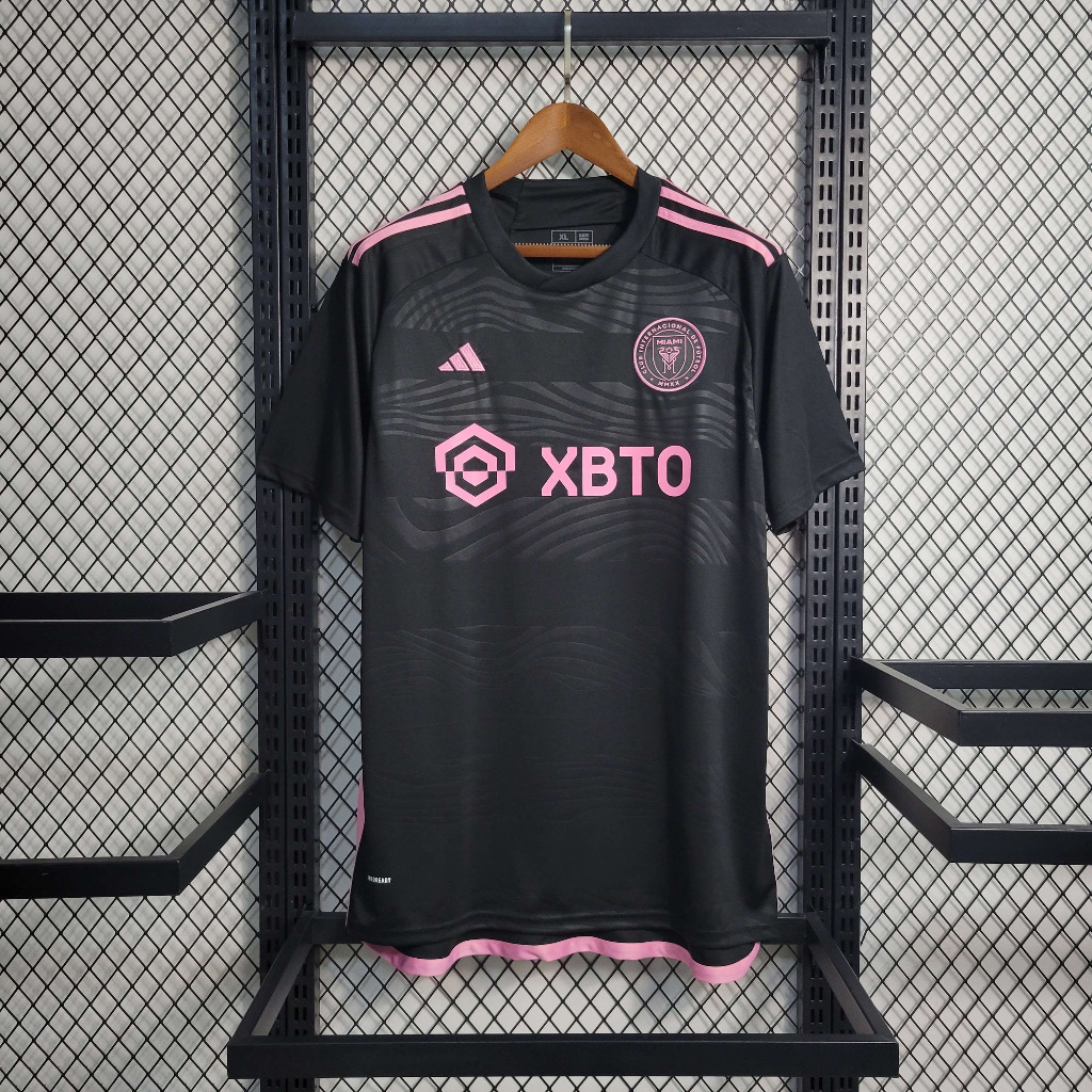 23/24 Camisa De Futebol Longe MIAMI PRETA