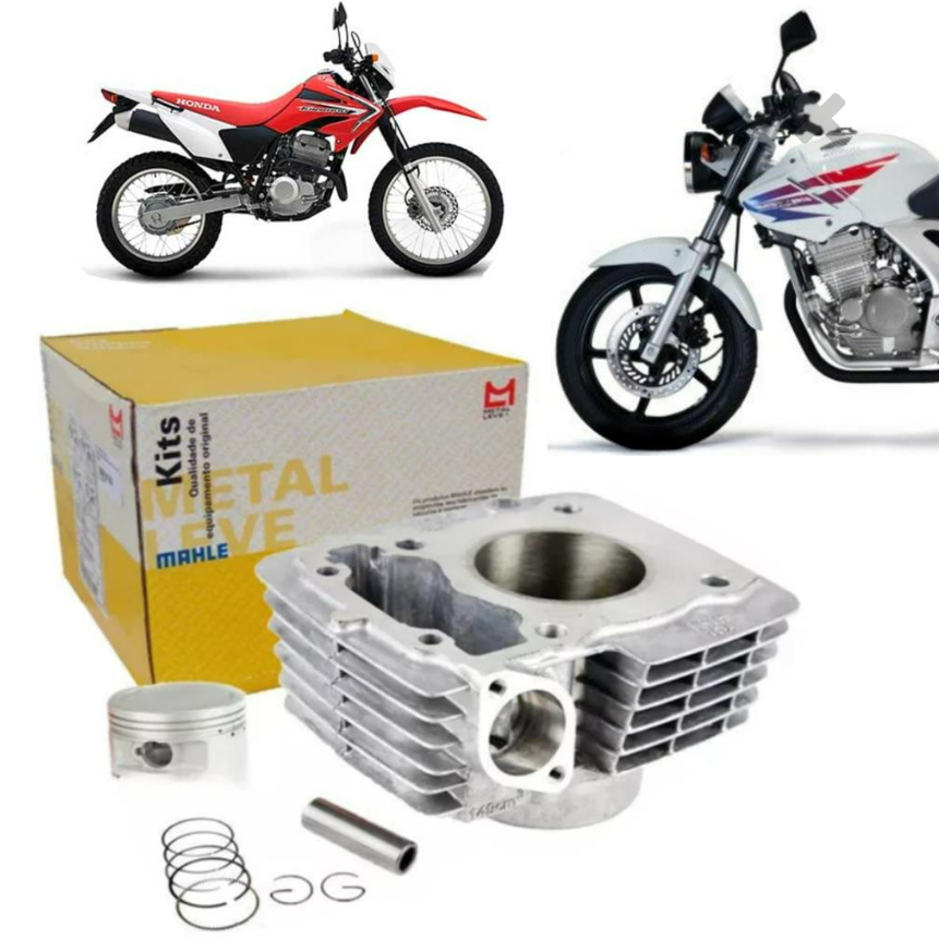 Kit Cilindro Motor Honda Cbx 250 Xr 250 Ate 2008 + Peças