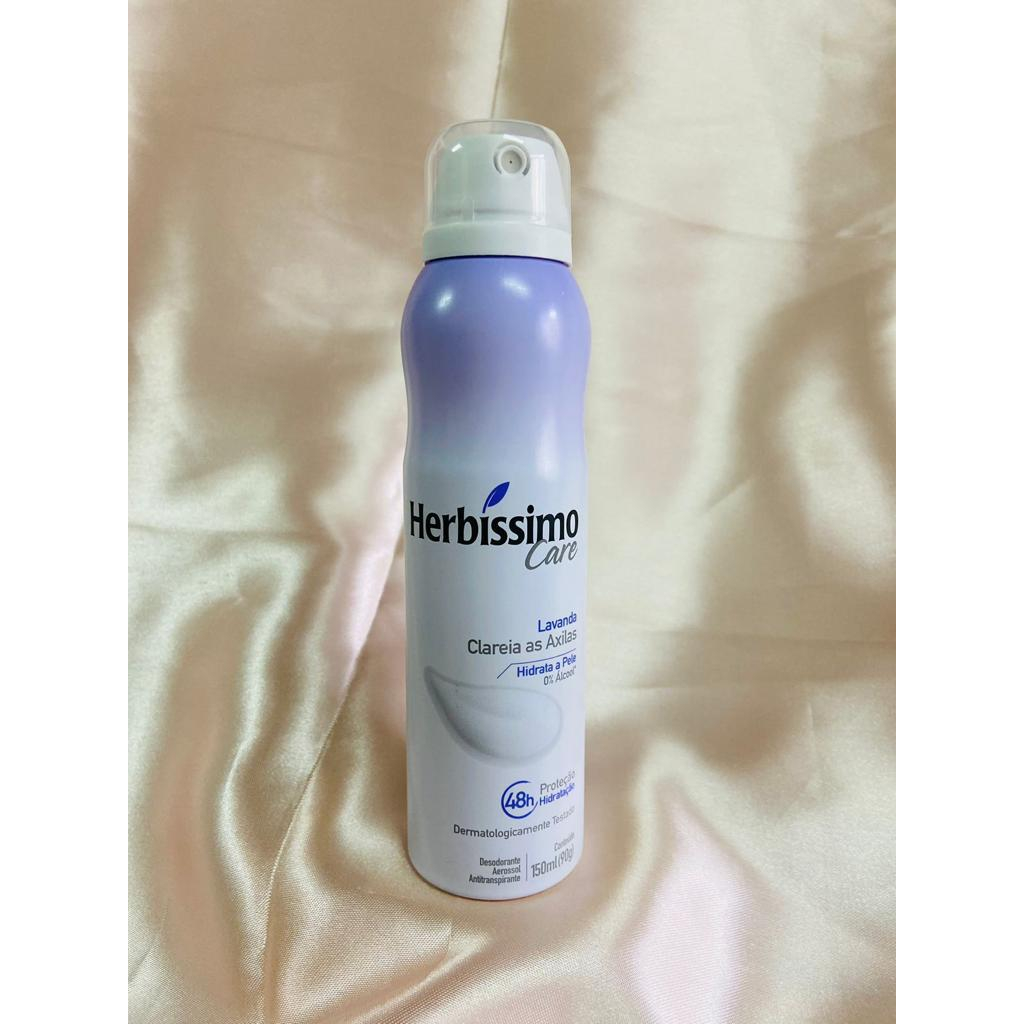 Desodorante Aerosol LAVANDA (Clareia as axilas) herbissimo 150ml ...