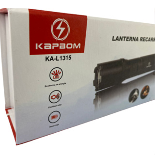 Lanterna Recarregável LED-ka-L1315 - KAPBOM