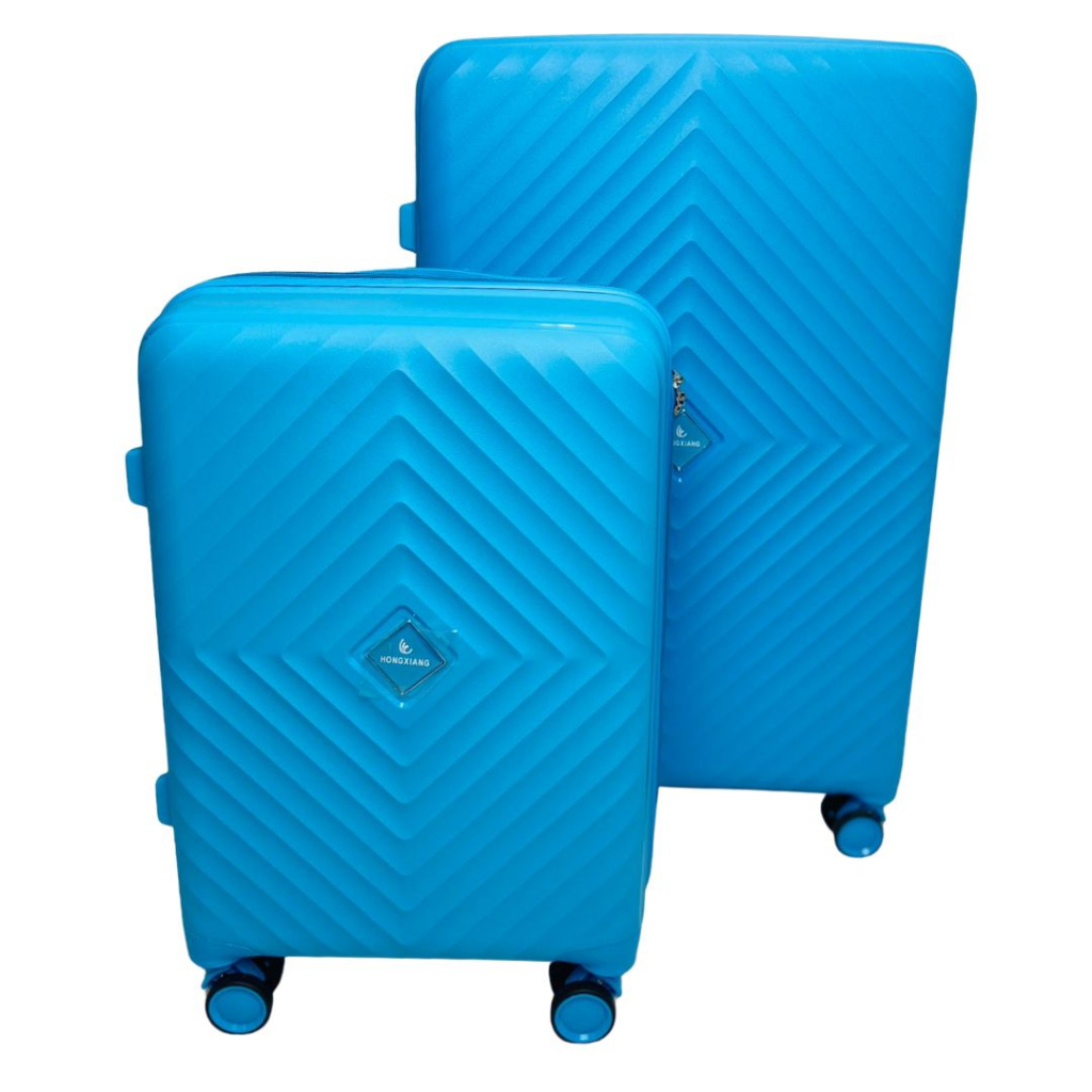 Kit Mala Bordo 10kg + Mala Grande 35kg Polipropileno Safira | Shopee Brasil
