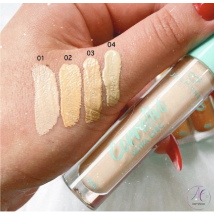 Jasmyne Corretivo Líquido Ultra Chic 4ml COM 8COR -JS01030