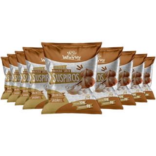 Kit 20x Suspiro de Proteína Sem Açúcar Wheyviv 25g