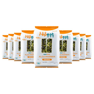 Kit 24x Snack Alga Tradicional Repeat 5g