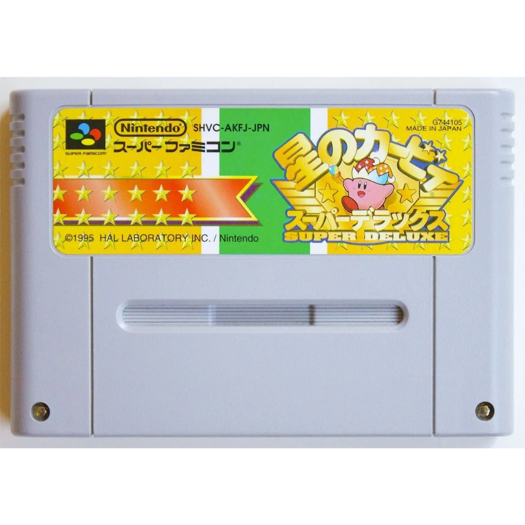 Kirby Super Deluxe - Famicom Super Nintendo - JP Original | Shopee Brasil
