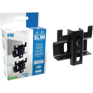 SUPORTE UNIVERSAL SLIM PARA TV E MONITOR 10'' - 85''