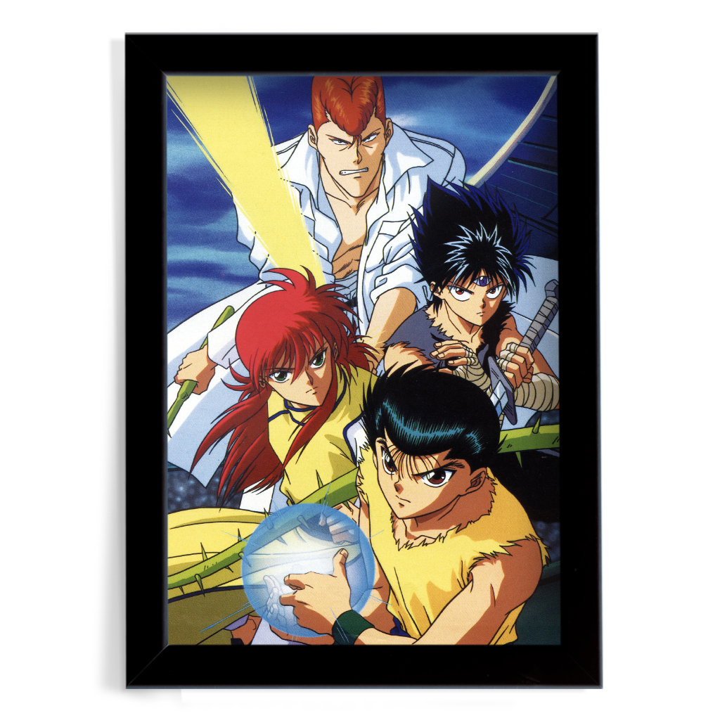 Quadro Com Moldura A A Yu Yu Hakusho Shopee Brasil