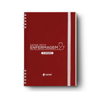 Agenda de Enfermagem Sanar Note Enfermagem novo lacrado