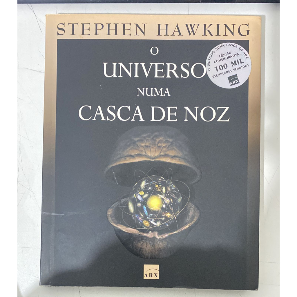 Livro Usado O Universo Numa Casca de Noz Stephen Hawking Shopee Brasil