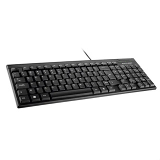 Teclado Multilaser Multi Compacto com Fio Preto