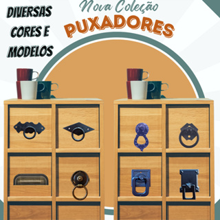 Puxador Concha Puxadores Moveis Puxadores de armário cozinha Kit 15 Pç em  Promoção é no Buscapé