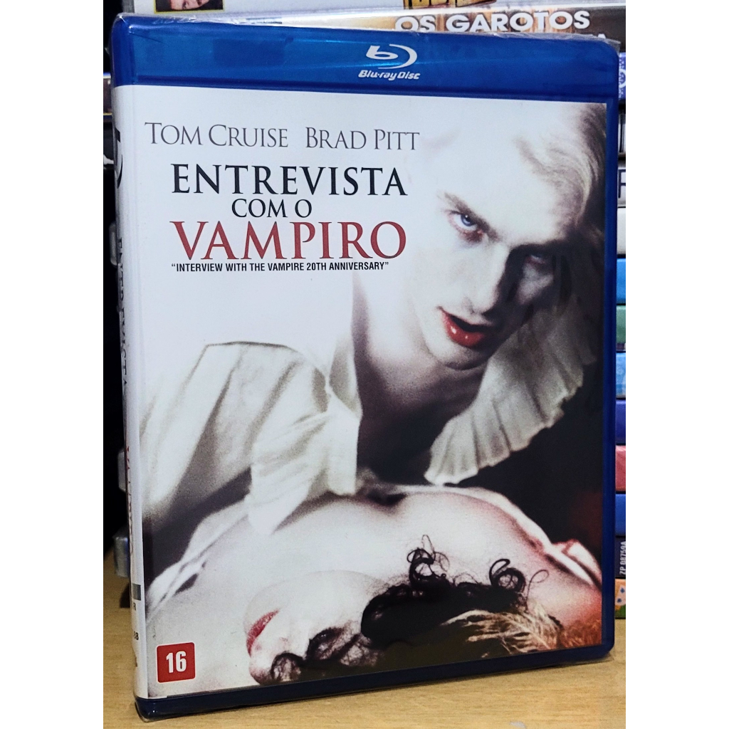 Blu Ray Entrevista Com O Vampiro Tom Cruise Brad Pitt Original