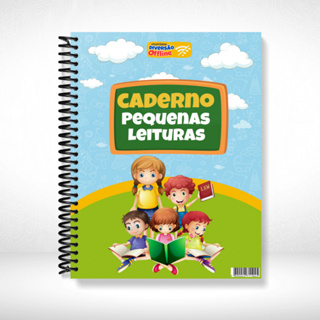 Caderno Pequenas Leituras Infantil - Apostila impressa e colorida