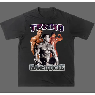 Camisa Camiseta Academia Tenho Calvície Novo!