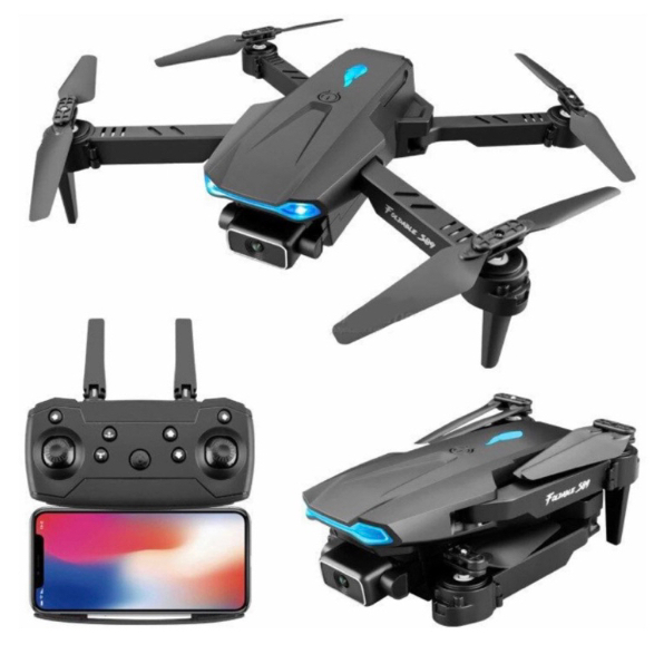 Drone E88 Pro Wifi Câmera Dupla, Bateria mais Case