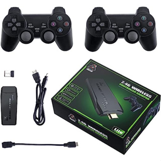 Videogame Stick 10mil Jogos 2 Controles Sem Fio Console Original Portatil Jogos Retro Antigo.