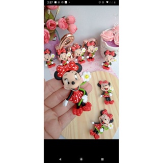 kit 10 apliques biscuit Minnie ratinhas