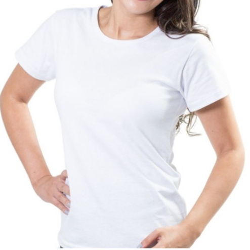 Camiseta Feminina Baby Look 100% Algodão - Pai do Preço